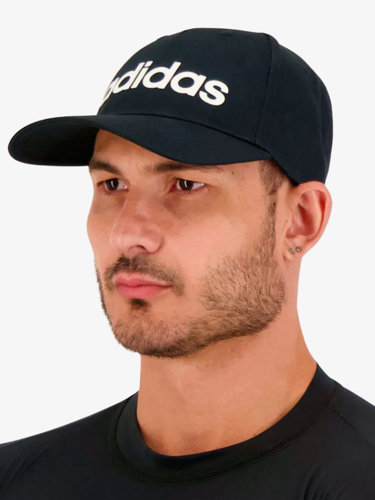 Boné Adidas Aba Curva Snapback Daily Logo Branco